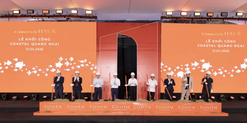 Khởi Công Coastal Quảng Ngãi - Đô Thị Biển Chuẩn Quốc Tế